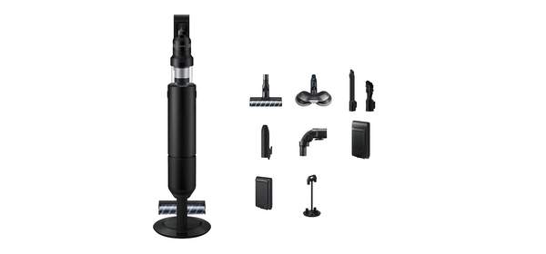 삼성전자 Bespoke 제트 AI 청소기 400W 고객직접설치, 새틴 블랙, VS90F40CSK