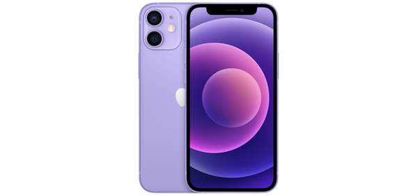 Apple 아이폰 12 Mini 자급제, 퍼플, 256GB