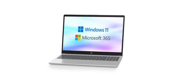 HP 2025 노트북 15 N-시리즈, Natural Silver, 15-fd0779TU, 128GB, 4GB, WIN11 S 1