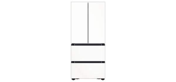 삼성전자 Bespoke AI 김치플러스 490L 스탠드형 4도어 김치냉장고 방문설치, 에센셜 화이트, RK70F49M2Z