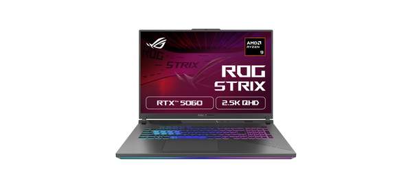 에이수스 2025 ROG 스트릭스 G18 라이젠9 라이젠 9000 시리즈 지포스 RTX 5060, Eclipse Gray, 1TB, 16GB, Free DOS, G814FM-S9020