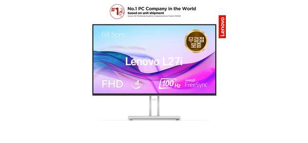 레노버 FHD IPS패널 무결점 모니터, 68.5cm, L27i-4A