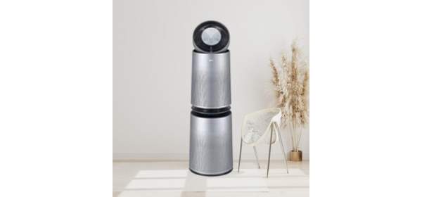 LG 퓨리케어 360도 공기청정기 펫 플러스 뉴메탈 샤인 AS281DNPA