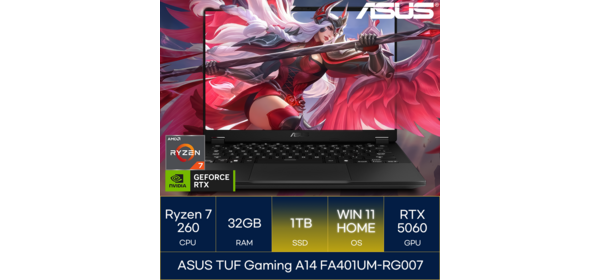 ASUS TUF Gaming A14 FA401UM-RG007, WIN11 Home, 32GB, 1TB, 예거 그레이 1