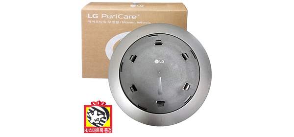 [LG전자 정품] 에어로타워 무빙휠 이동식 받침대 (HJ스마트톡 증정), 1개 1