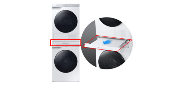 삼성 9kg 건조기 상단 설치 키트 SKK-UUW 소형 세탁기용 WW12T504DTW WW13TP44DBH, 1개