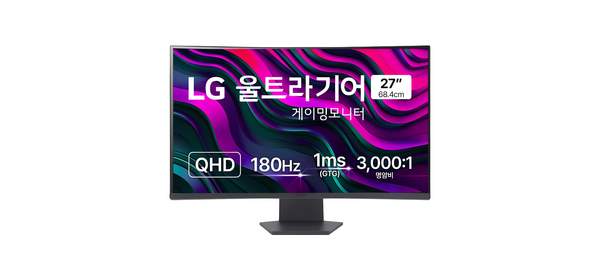 LG전자 QHD 울트라기어 게이밍 모니터, 68.4cm, 27GS60QC