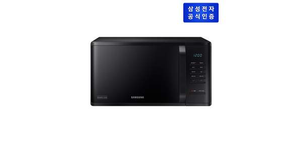 (삼성전자) 세라믹 전자레인지 23L (MS23C3513AK/블랙), MS23C3513AK