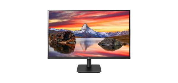 LG 27MP400B 27인치 모니터 풀 HD1920 x 1080 IPS 디스플레이3면 가상 무경계 디자인 AMD FreeSync 및 온스크린 컨트롤 – Black, Tilt, 1개 1