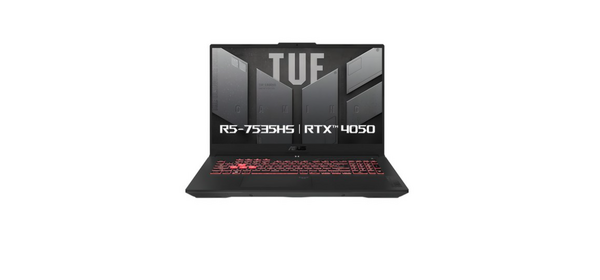 에이수스 2024 TUF GAMING A17 17.3 라이젠5 지포스 RTX 4050, Mecha Gray, 512GB, 16GB, Free DOS, FA707NU-HX063