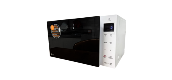 LG 슬림형 전자레인지 23리터 화이트 색상