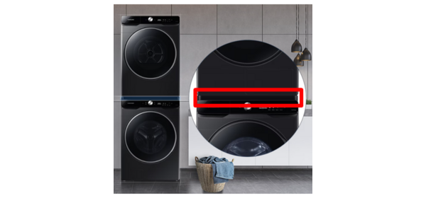 삼성 AI 세탁기 건조기 2단 직렬 상단설치 스테킹 키트 SKK-ATV 블랙 케비어 DV21DG8200BV DV21DG8600BV WF21DG6650BV WF21DG8250BV, 1개, DV21DG-SKK-ATV