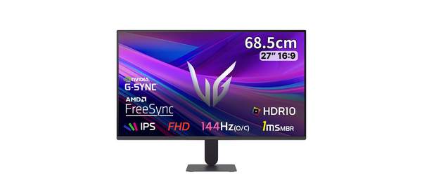 [LG전자 공식인증점]LG 27G411A 68cm(27인치) FHD IPS 144Hz(O/C) 게이밍모니터 슬림베젤, 68cm