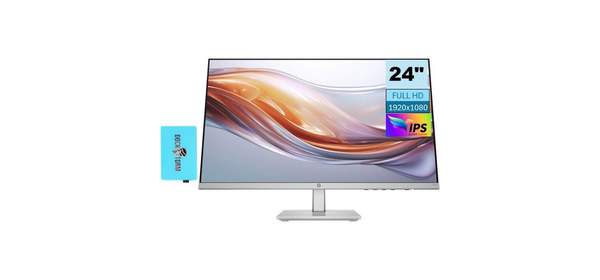 HP 시리즈 5 524sh 모니터 M24h 교체 24인치 FHD IPS 300니트 디스플레이 Docztorm USB 포트 익스팬더 포함 HDMI 1배 VGA 플리커 프리 -5, HP 시리즈 5 524sh 모니터 M24h 교체 모델