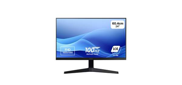 삼성전자 LED 슬림베젤 모니터, 60cm, SAMSUNG 슬림베젤 S24F330E 1