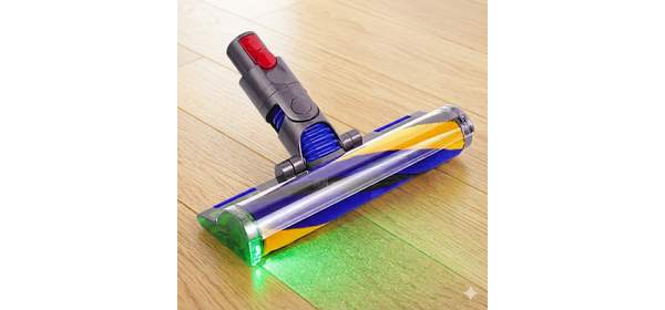 [dyson호환]다이슨 청소기 헤드 소프트롤러 일루미네이티드 레이져 헤드 V7 V8 V10 V11 V15 모델 사용, 1개, V7 V8 V10 V11 V15 레이져 헤드 1