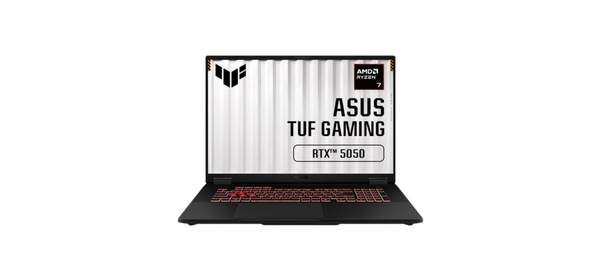 에이수스 2025 TUF 게이밍 A18 라이젠7 라이젠 200 시리즈 지포스 RTX 5050, Alpha Gray, 512GB, 16GB, WIN11 Home, FA808UH-S8030 3