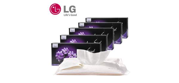 LG 스타일러 아로마시트 S3RER S3ROF SC5GMR81A, 자스민블루, 향기시트 5개 1