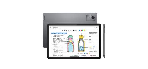 레노버 Tab M11 WITH PEN 태블릿PC, 루나그레이, 128GB, Wi-Fi