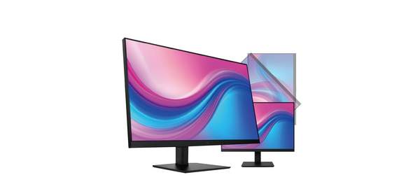 HP FHD IPS 피봇 엘리베이션 틸트 스위블 모니터, 61cm