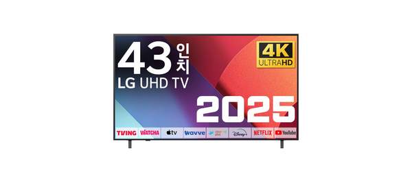 LG TV 109cm(43인치) 25년형 울트라 HD 4K LED 스마트 티비 43UA7500 로컬변경, 고객직접설치, 스탠드형 1