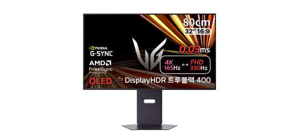 LG전자 4K UHD 울트라기어 올레드 게이밍 모니터 방문설치, 79.9cm, 32GX850A LG 32GX850A 무료배송
