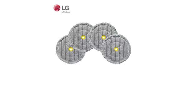 LG A9S 안심 스팀 물걸레 흡입구 전용 다회용 물걸레 (4개입) O9604WE O9884WE S9BWQNTNNW