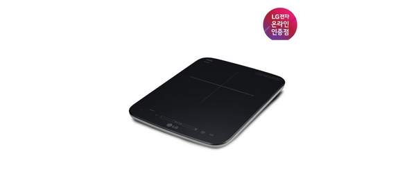 (LG전자) DIOS(디오스) 전기레인지 인덕션 1구 (블랙/HEI1V9E), 가지고 다닐 수 있는, HEI1V9E