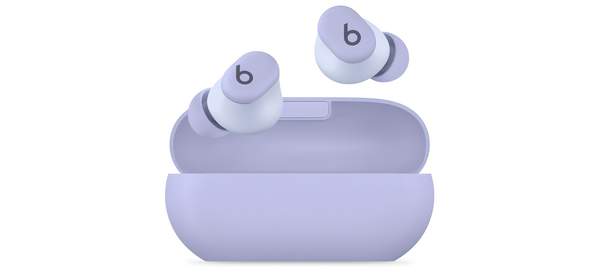 Apple Beats Solo Buds 블루투스 이어폰, 아이스 퍼플, MUVX3ZP/A