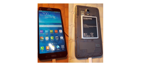 부품용 삼성 갤럭시W SM-T255S 스피커 고장