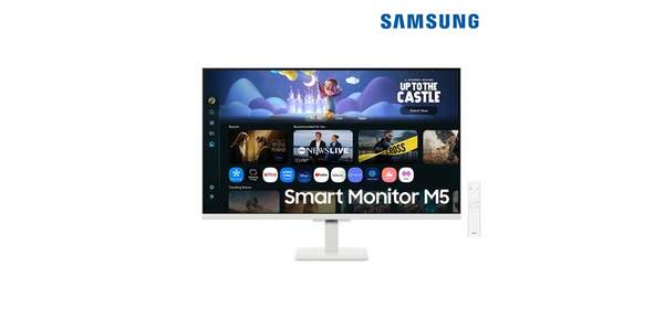 삼성전자 스마트모니터 M5 LS32FM501EKXKR 80.1cm(32인치) 화이트 M5 S32FM501, 80.1cm 1