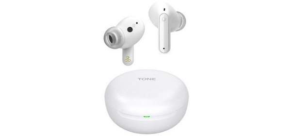 LG전자 톤프리 무선 블루투스 이어폰, 펄화이트, TONE-TFP5