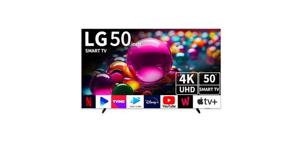 LG 50인치 TV 4K 울트라 UHD 스마트 TV 2025년형 50UA7500, 방문설치, 스탠드형, UA7500, 125cm(50인치)