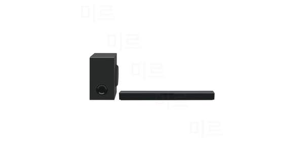 LG전자 SQC1 무선 서브우퍼 + 사운드바, 블랙 1