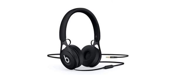 Beats Ep 유선 온이어 헤드폰 무제한 청취를 위한 배터리 프리 마이크 및 컨트롤 내장 블랙, 1개