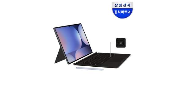 삼성 AI 키보드 북커버 케이스 터치패드, (삼성정품) 블랙 EF-DX925UBKGKR, 1개