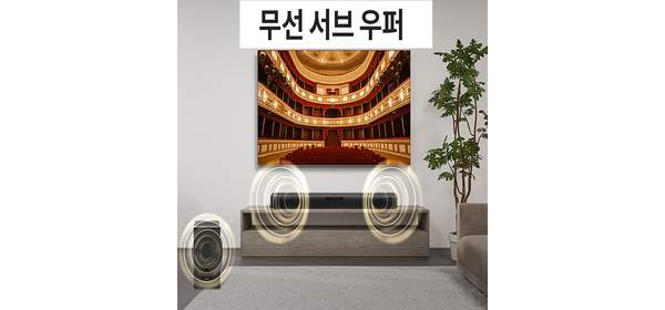 LG전자 2.1채널 160W 블루투스 무선 우퍼 + 사운드바 세트, SJ2