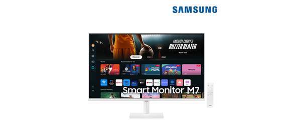 삼성전자 스마트 M7 S32DM701 32인치(80.0cm) 4K UHD 스마트TV 모니터, 80cm