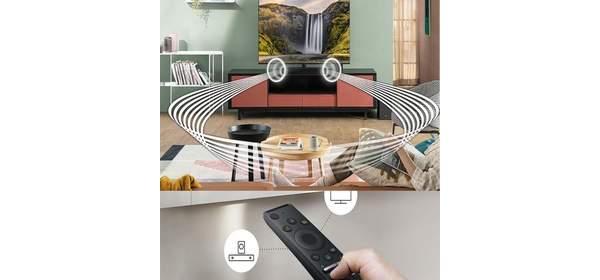 삼성전자 2 채널 사운드바 블랙 방문설치, HW-T400/KR 1