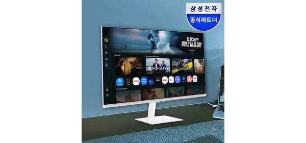 삼성전자 스마트모니터 32인치 80cm [모니칸 리뷰이벤트] UHD 4K IPTV AI기능 리모컨포함, M7 32인치 블랙 M7 32인치 화이트