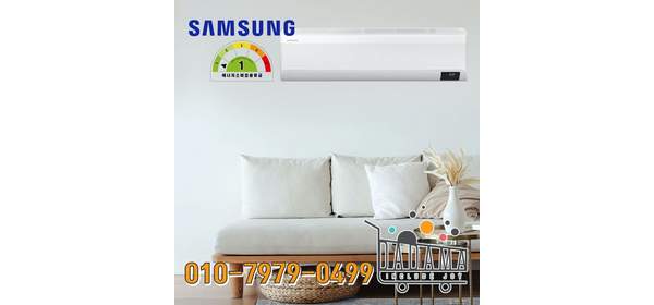 1등급 삼성 무풍 인버터 23평 벽걸이 에어컨 가정용 실외기포함 설치비별도