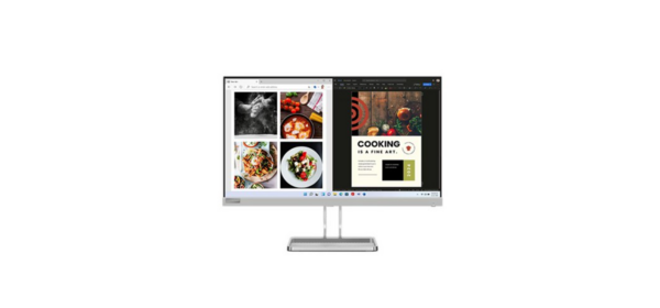 레노버 FHD IPS 와이드 모니터, 60cm, L24i-40(실버)