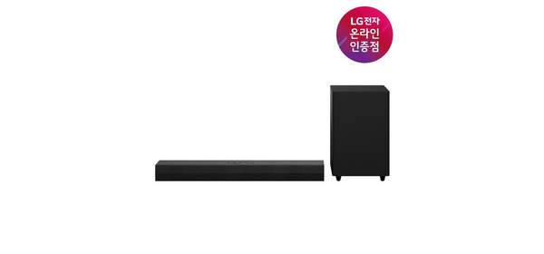 (LG전자) 사운드바 2.1ch 140W AI 사운드 (S30A), 블랙, S30A