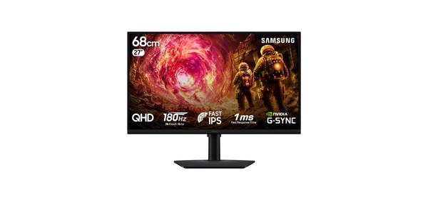 삼성 QHD 게이밍모니터 오디세이 G5 FAST IPS 180Hz, S27FG500, 68.4cm