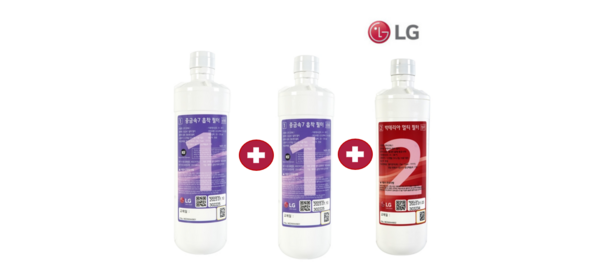 LG [정품] 퓨리케어 정수기 필터 1년 관리 세트 WD502AK WD504AS, 1.LG전자 정품 정수기1년치 세트 1