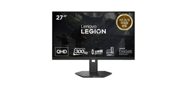 레노버 QHD 300 IPS 모니터, 68.5cm, Legion 27Q_11(67D3GAC1 KR)