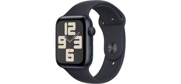 Apple Watch SE2세대GPS 44mm - 미드나잇 스포츠 밴드가 있는 미드나잇 알루미늄 케이스 ML갱신 1