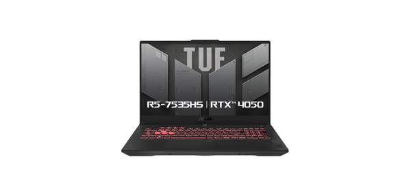 에이수스 2024 TUF GAMING A17 17.3 라이젠5 지포스 RTX 4050, Mecha Gray, 512GB, 16GB, Free DOS, FA707NU-HX063 2