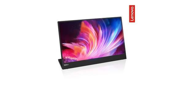 레노버 ThinkVision M15 15.6인치 휴대용 보조 모니터 USB-C, 39.6cm