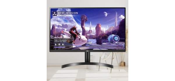 lg전자 27인치 QHD 모니터 최신형, 블랙, 27QN600